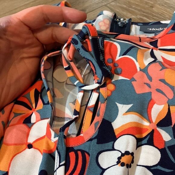 NWT ModCloth Floral Dress - Picture 4 of 12